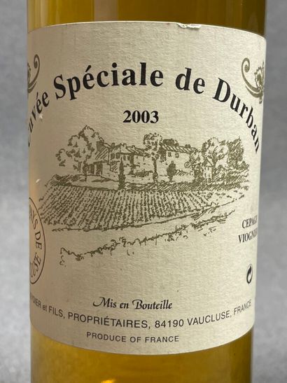6 bouteilles: 
-Cuvée spéciale de Durban,...