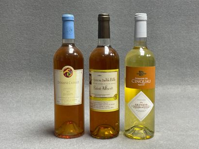 3 Bouteilles: 
-Jurançon, Domaine Cauhapé...