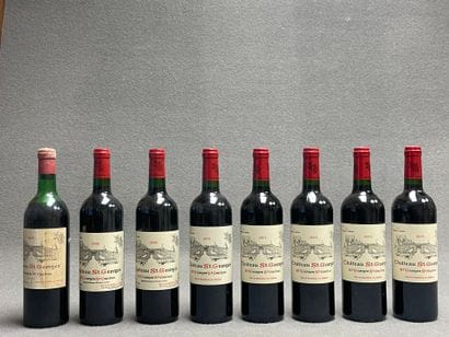 CHATEAU SAINT GEORGES 8 bouteilles
- 1977...