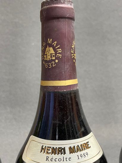 ARBOIS. Henri Maire. Cuvée de la libération....