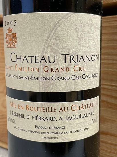 CHATEAU TRIANON, Saint Émilion grand cru,...