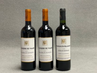 BORDEAUX 3 bouteilles
- CLOSERIE DE VIAUD...