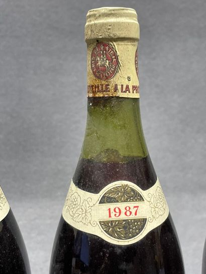 8 bouteilles:
-Vin de l'Orléanais, Gris Meunier,...