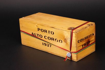 PORTO Alto Corgo 1937 
1 bouteille, caisse...