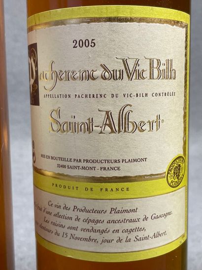 3 Bouteilles: 
-Jurançon, Domaine Cauhapé...