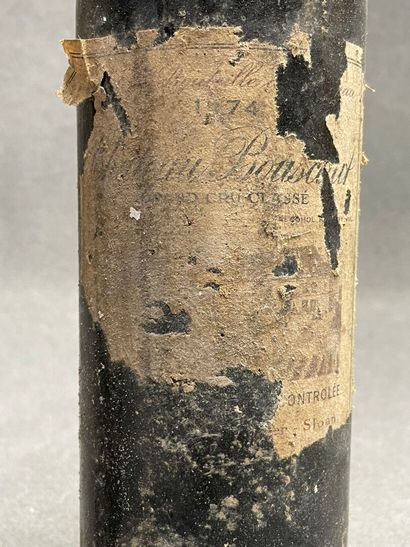 CHATEAU BOUSCAUT, Cru Classé, 1974, 2 bouteilles...