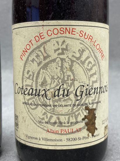 8 bouteilles:
-Vin de l'Orléanais, Gris Meunier,...