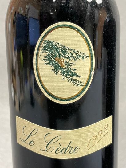 2 bouteilles: 
-CAHORS, Le Cèdre, Verhaeghe,...