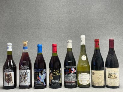 8 bouteilles: 
-Côtes du Rhône, primeur,...