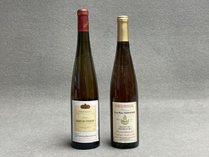 GEWURZTRAMINER, 2 bouteilles: 
-Domaine Rieflé,...