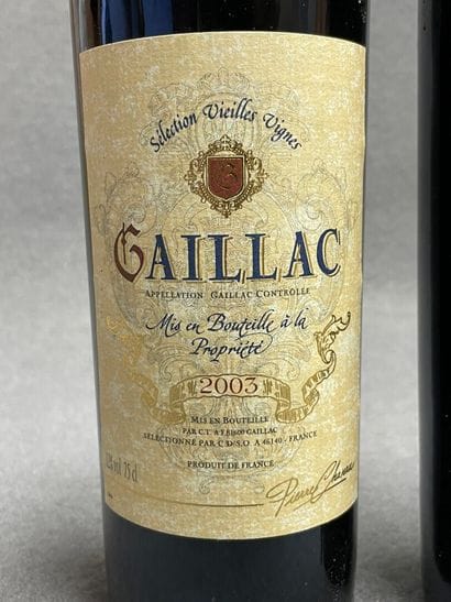 GAILLAC. Sélection vieilles vignes. Domaine...