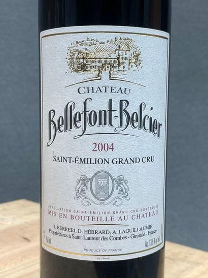 CHATEAU BELLEFONT-BELCIER, Saint Émilion...