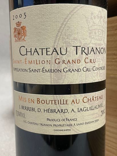 CHATEAU TRIANON, Saint Émilion grand cru,...