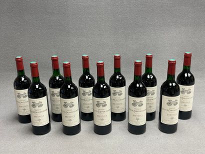 CHATEAU FLEUR GRANDCHAMPS. 2002. 11 bouteilles....