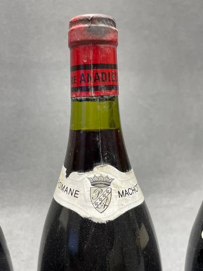 GIGONDAS: 9 bouteilles: 
-Domaine du Pesquier,...