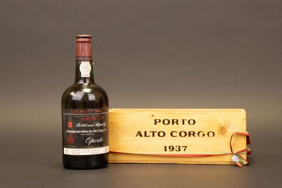 PORTO Alto Corgo 1937 
1 bouteille, caisse...