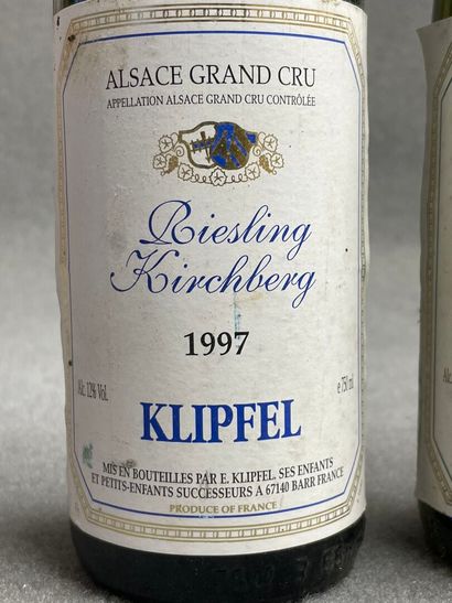 KLIPFEL: 6 bouteilles 
-Riesling Kirchberg...