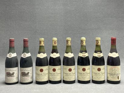 8 bouteilles:
-Vin de l'Orléanais, Gris Meunier,...