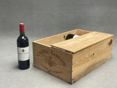 CHATEAU GARRAUD, Pomerol, 1996, 9 bouteilles...