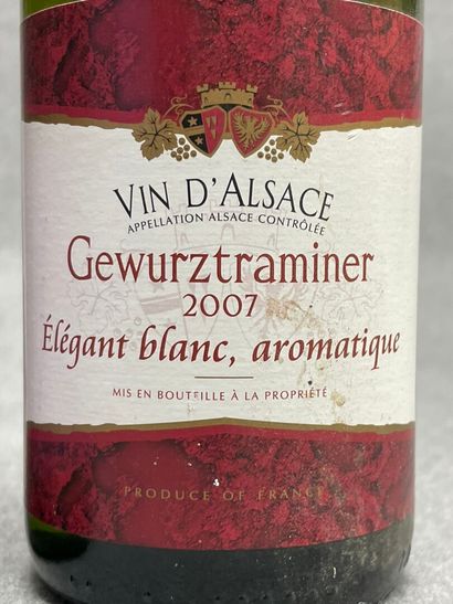 GEWURZTRAMINER. 
2005, 2 bouteilles. 
2013,...