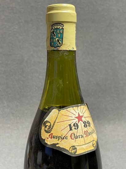 TAVEL , CHATEAU DE MANISSY 1989, 2 bouteilles...