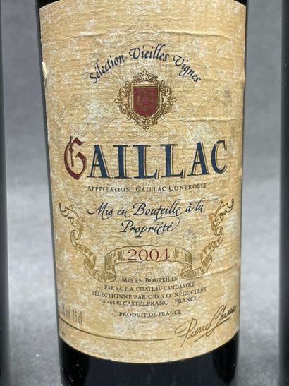 GAILLAC. Sélection vieilles vignes. Domaine...