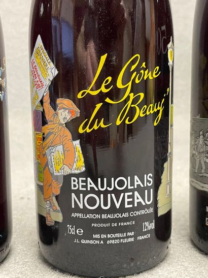 8 bouteilles: 
-Côtes du Rhône, primeur,...