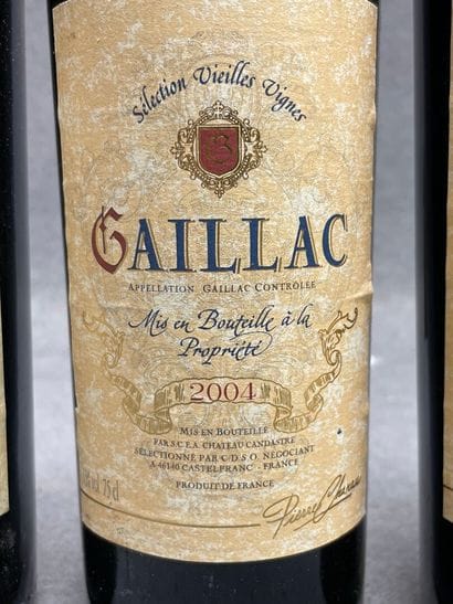 GAILLAC. Sélection vieilles vignes. Domaine...