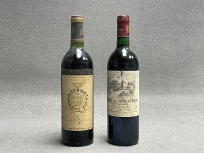 BORDEAUX 2 bouteilles: 
-Chateau Gruaud Larose,...