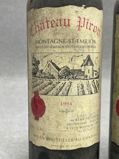 BORDEAUX:
Ensemble de six bouteilles.