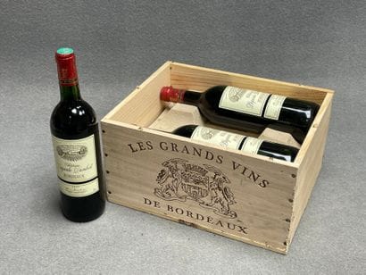 CHATEAU LAGARDE DAMBERT. 2007 Caisse bois...