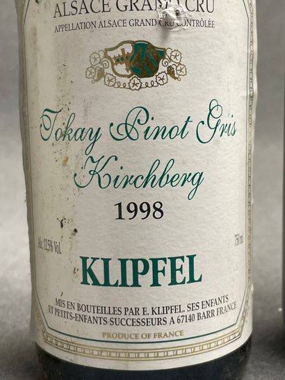 KLIPFEL: 6 bouteilles 
-Riesling Kirchberg...