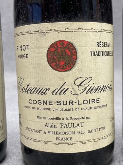 8 bouteilles:
-Vin de l'Orléanais, Gris Meunier,...
