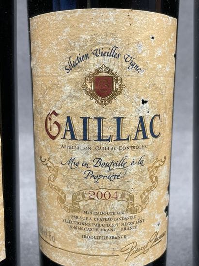 GAILLAC. Sélection vieilles vignes. Domaine...