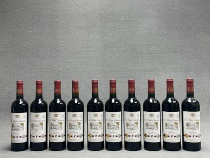 CHATEAU LE PETIT CHABAN, 2020, 10 boutei...