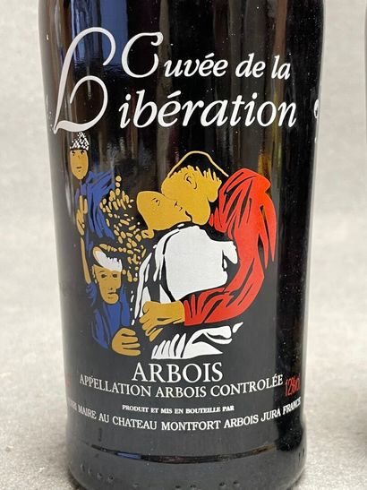 4 bouteilles:
-Arbois, Cuvée de la libération,...