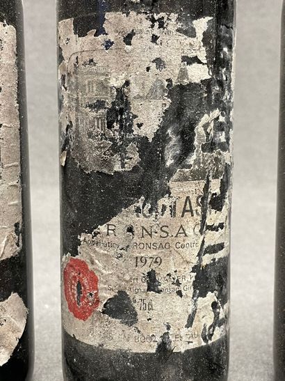 8 bouteilles: 
Chateau Olivier 1982, Condrieu...