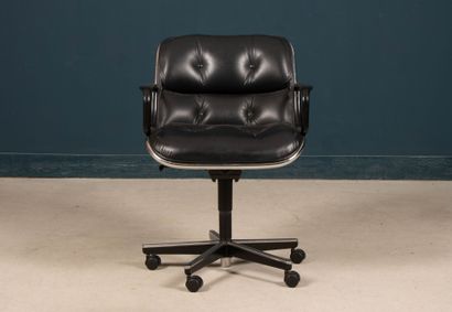 Charles POLLOCK (1930-2013) designer,
Fauteuil...
