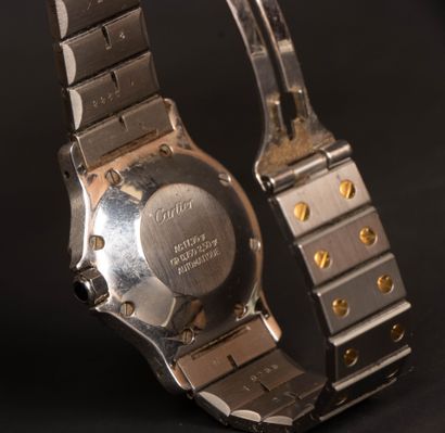 CARTIER Montre Santos octogonale Grand modèle...