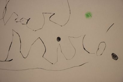 Joan MIRO (1893 - 1983) d'après
Flux de l'Aimant
Réédition...