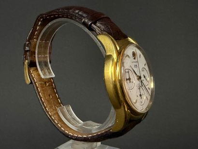 LONGINES 
Montre d'homme « HERITAGE » chronographe,...