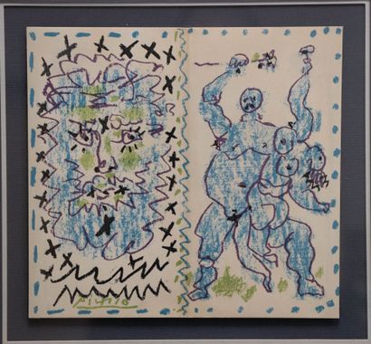Pablo PICASSO ( 1881-1973) d'après 
Dessins...