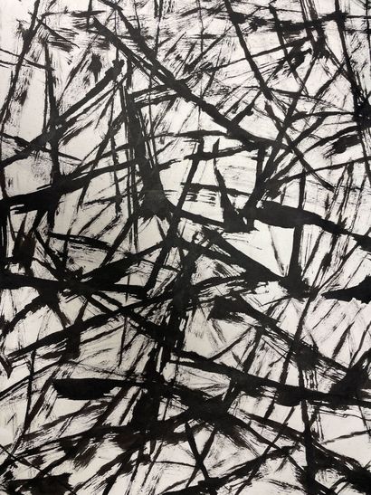 Jacques GERMAIN (1915-2001). 
Untitled. 
Ink...