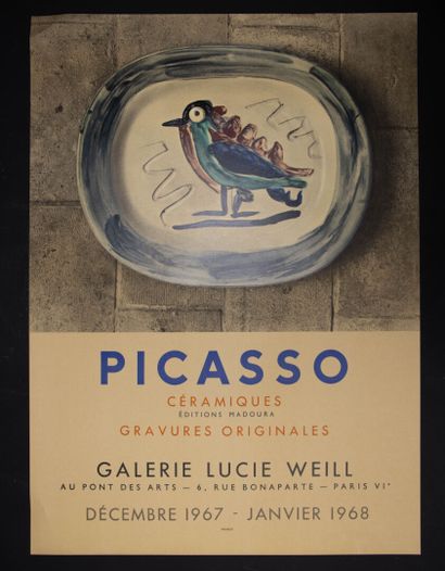 Pablo PICASSO (1881-1973) after
Céramique...