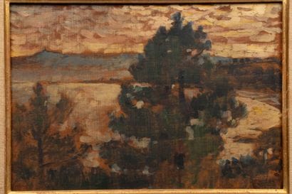 Henri Edmond CROSS (1856-1910)
Lake seen...
