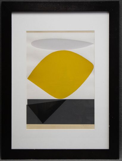 Victor VASARELY (1906-1997) d'après
Sauzon...