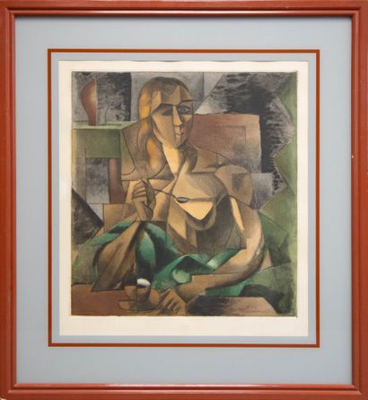Jean METZINGER (1883-1956) d'après
La Tasse...