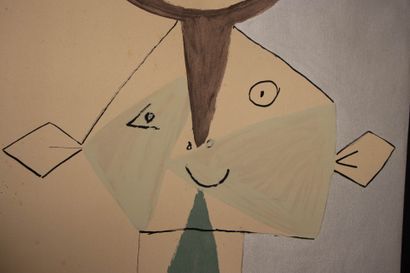 Pablo PICASSO (1881-1973) after
Faune
Lithograph...