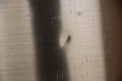 Lampe en laiton et abat-jour laiton.
Années...