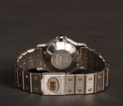 CARTIER Montre Santos octogonale Grand modèle...